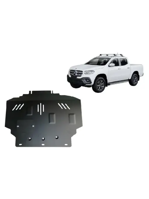 Cumpărături sigure Scut motor metalic pentru Mercedes X-Class ( 2017 - 2020 )