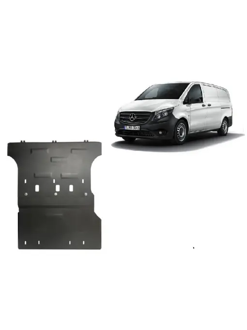 Scut motor metalic pentru Mercedes Vito W447 2.2 D, 4x2 (tracțiune spate) ( 2014 - 2025 ) Cel mai vândut