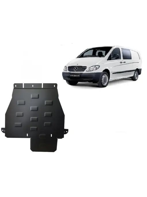 Reducere Scut metalic cutie de viteză și reductor Mercedes Vito W639, varianta 4x4 automată ( 2003 - 2014 )