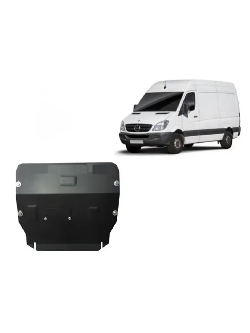 Ofertă specială Scut motor metalic pentru Mercedes Sprinter 4x4 ( 2006 - 2017 )
