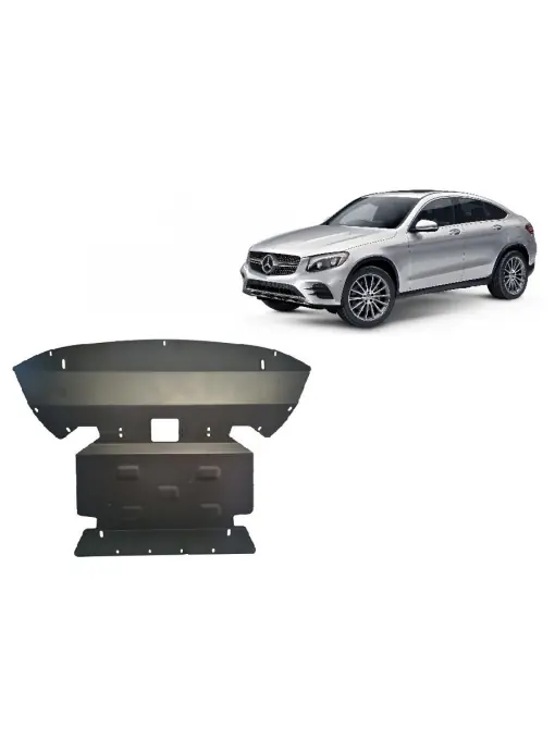 Scut motor metalic pentru Mercedes GLC Coupe X253 ( 2015 - 2022 ) Cumpără online