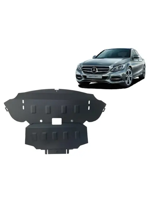Preț redus Scut motor metalic pentru Mercedes C-Class W205 ( 2014 - 2025 )