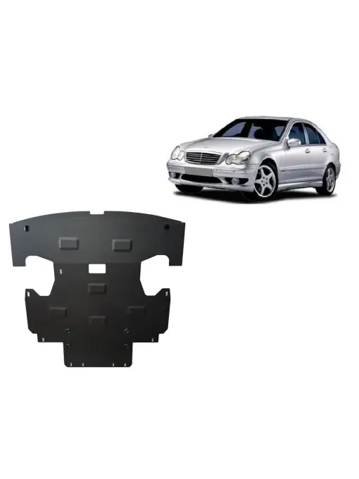 Retur gratuit Scut motor metalic pentru Mercedes C-Class ( 2000 - 2007 )