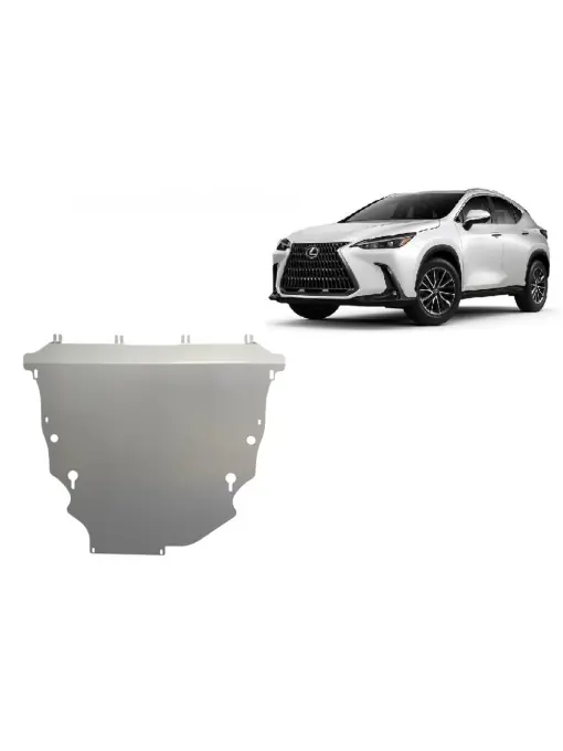 Scut motor metalic pentru din aluminiu Lexus NXAZ20 ( 2021 - 2025 ) Promoție