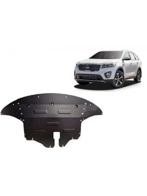 Scut motor metalic pentru Kia Sorento ( 2012 - 2020 ) Reducere specială