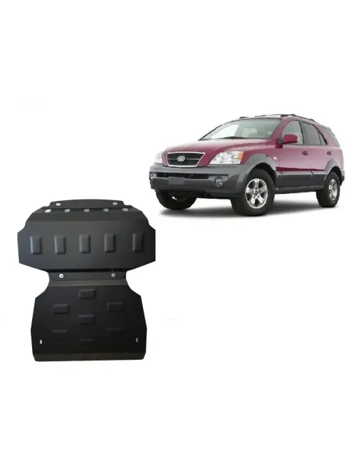 Lichidare de stoc Scut motor metalic pentru și radiator Kia Sorento ( 2001 - 2006 )