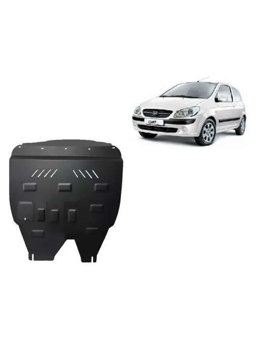 Plată sigură Scut motor metalic pentru Hyundai Getz ( 2006 - 2010 )