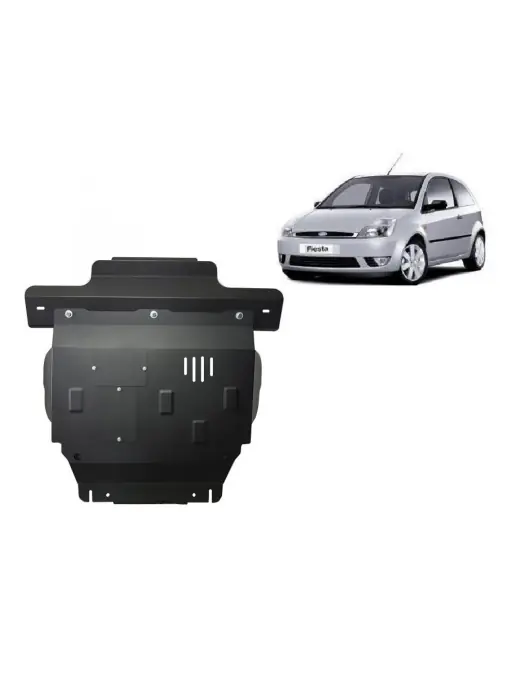 Preț redus Scut motor metalic pentru Ford Fiesta ( 2001 - 2008 )