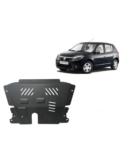 Scut motor metalic pentru Dacia Sandero ( 2005 - 2012 ) Expediere rapidă