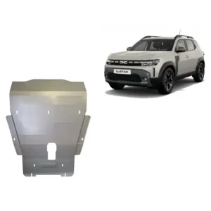 Chilipir Scut motor metalic pentru din aluminiu Dacia Duster - 4x4 ( 2024 - 2025 )