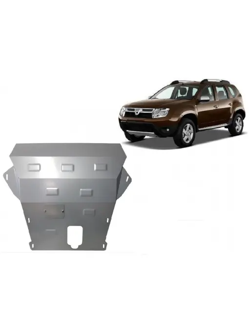 Retur gratuit Scut motor metalic pentru Dacia Duster - 2,5 mm ( 2010 - 2017 )