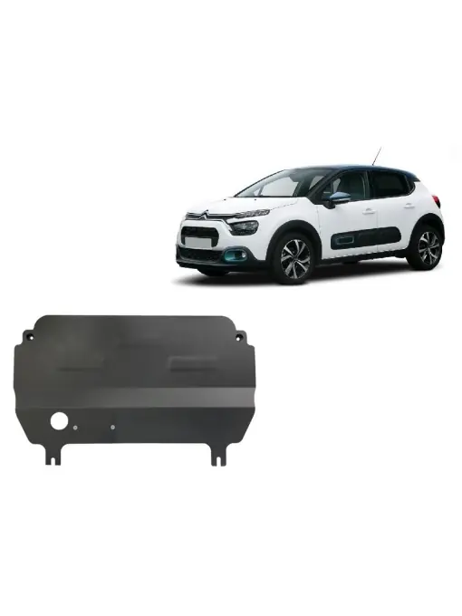 Preț mic Scut motor metalic pentru Citroen C3 ( 2019 - 2025 )