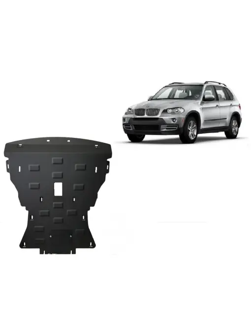 Disponibil imediat Scut motor metalic pentru BMW X5 ( 2007 - 2013 )