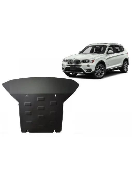 Reducere specială Scut motor metalic pentru BMW X3 - F25 ( 2010 - 2017 )