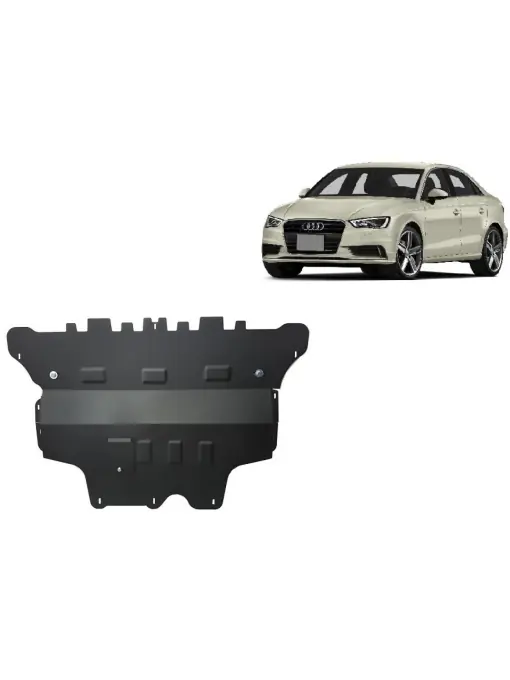 Cumpără online Scut motor metalic pentru Audi A3 (8V) - cutie de viteză manuală ( 2012 - 2025 )