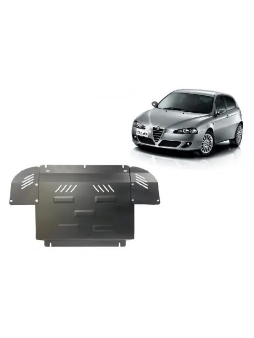 Lichidare de stoc Scut motor metalic pentru și cutie de viteză Alfa Romeo 147 ( 2000 - 2010 )