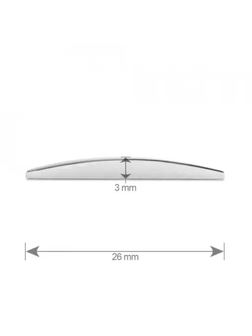 Ornament auto 3d. litera b. 26 mm. cromat Preț redus