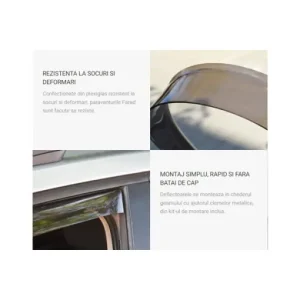 Ieftin Set Deflectoare Aer Fata Skoda Superb (2002-2009)