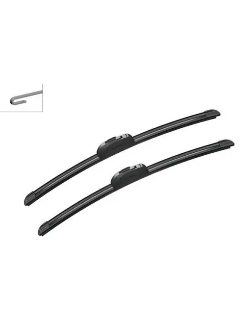 Discount Set stergatoare Bosch AeroTwin Retrofit, pentru parbriz 45 cm si 45 cm, pentru prindere clasica (carlig)