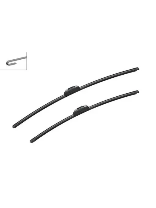Preț redus Set stergatoare Bosch AeroTwin Retrofit, pentru parbriz 70 cm si 60 cm, pentru prindere clasica (carlig)