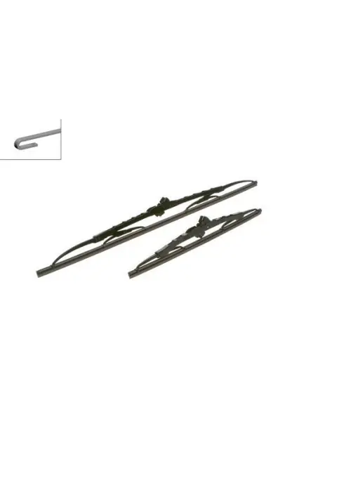 Set Stergatoare Twin 550/340 Mm Retur ușor