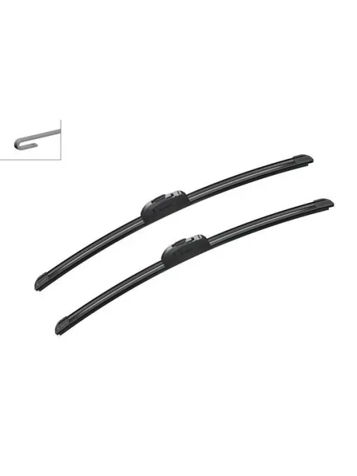 Ofertă limitată Set stergatoare Bosch AeroTwin Retrofit, pentru parbriz 50 cm si 50 cm, pentru prindere clasica (carlig)