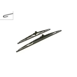 Ofertă de sezon Set stergatoare Bosch Twin Spoiler, 60/45 cm pentru Renault Megane II