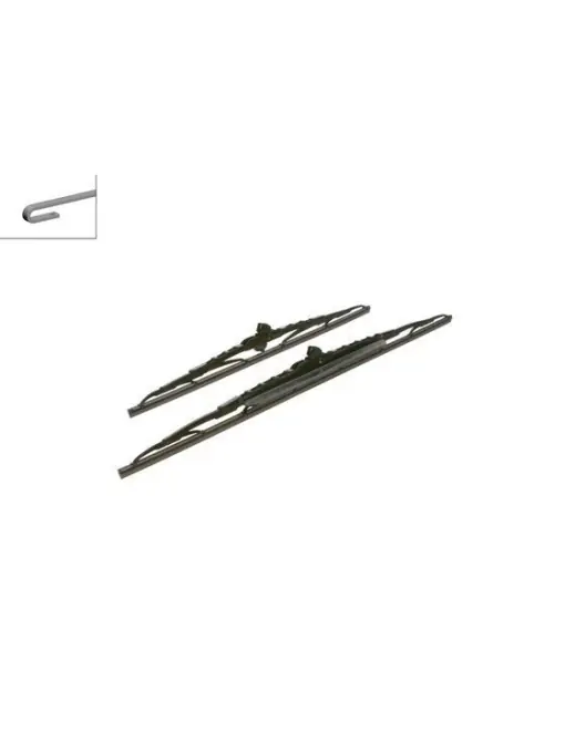 Ofertă de sezon Set stergatoare Bosch Twin Spoiler, 60/45 cm pentru Renault Megane II