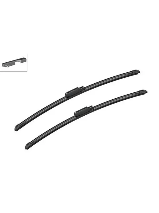 Set stergatoare Bosch AUDI A6 dupa 2004 555/555mm Retur ușor