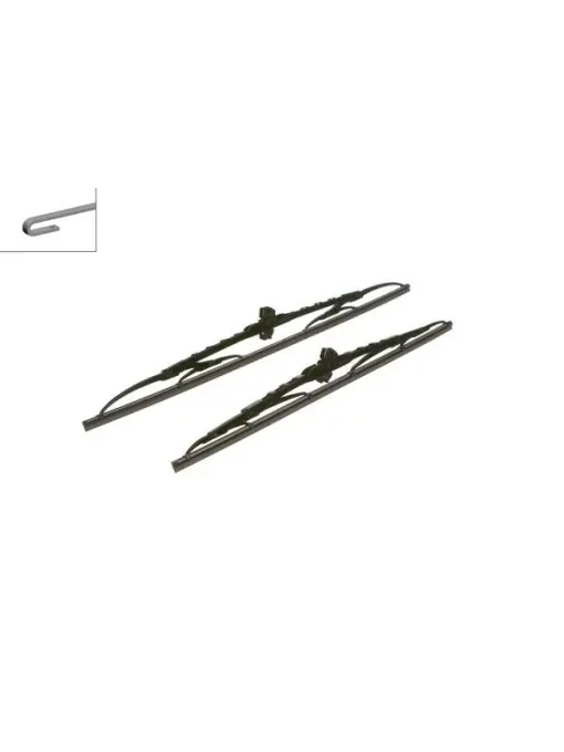 Cumpărături sigure Set Stergatoare Twin 530/450 Mm
