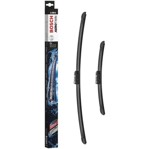 Reducere extra Pachet Stergatoare Parbriz si Stergator Luneta Bosch AeroTwin Fiat 500, Ford Ka 2008-