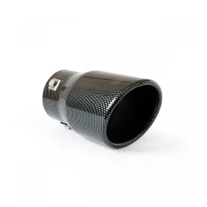 Premium Ornament toba esapament din otel inoxidabil MT 007C cu finisaj carbon