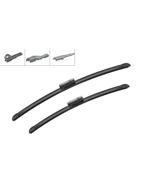 Set stergatoare Bosch AeroTwin Multi-Clip, pentru parbriz 53 cm si 45 cm, cu prindere universala Lichidare de stoc