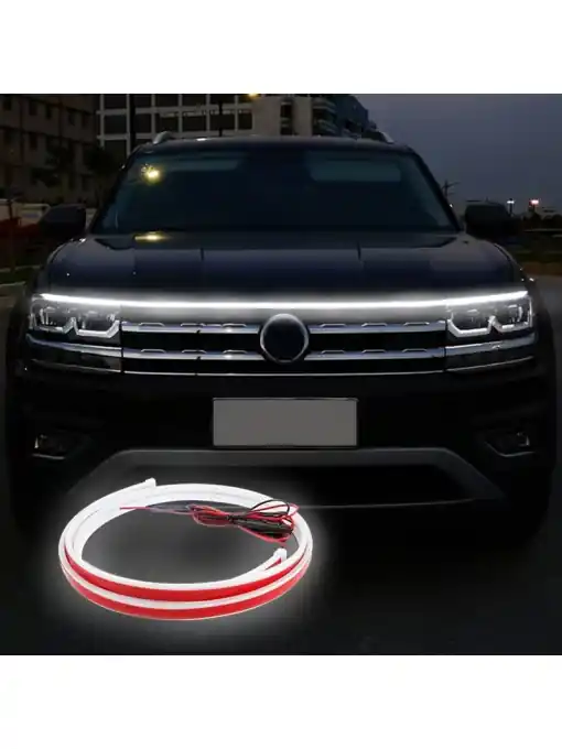 Reducere specială Banda LED iluminare capota, tensiune 12V, lungime 180cm, lumina Alba