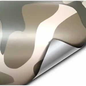 Super ofertă Folie colantare auto CAMUFLAJ DESERT (3m x 1,52m)