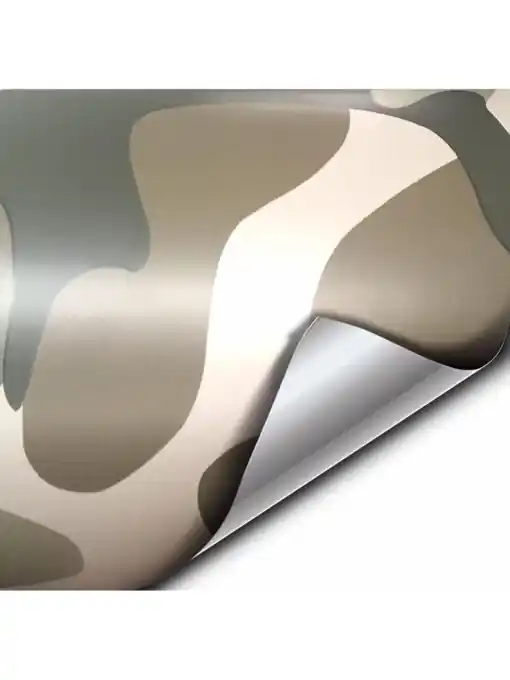 Super ofertă Folie colantare auto CAMUFLAJ DESERT (3m x 1,52m)