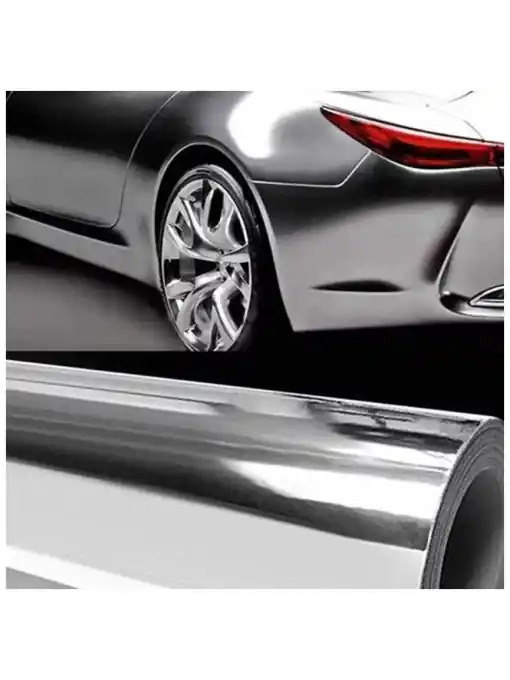 Folie colantare auto Crom (1m x 1,52m) Ofertă exclusivă