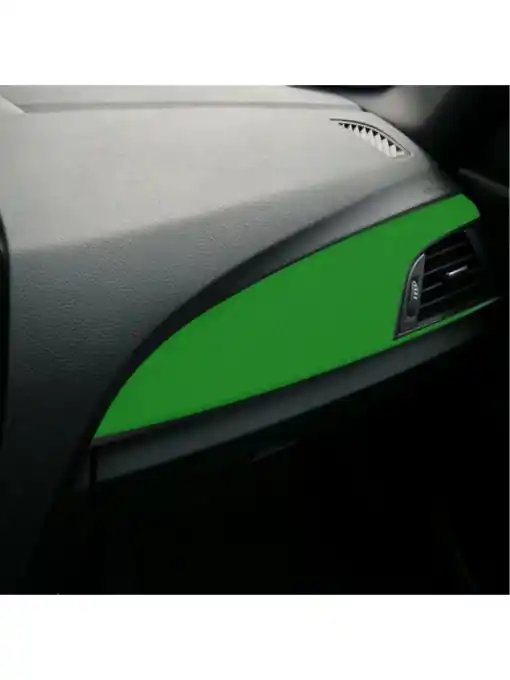 Plată sigură Folie Auto Colantare Trimuri, Model Catifea Verde, 100 x 45cm