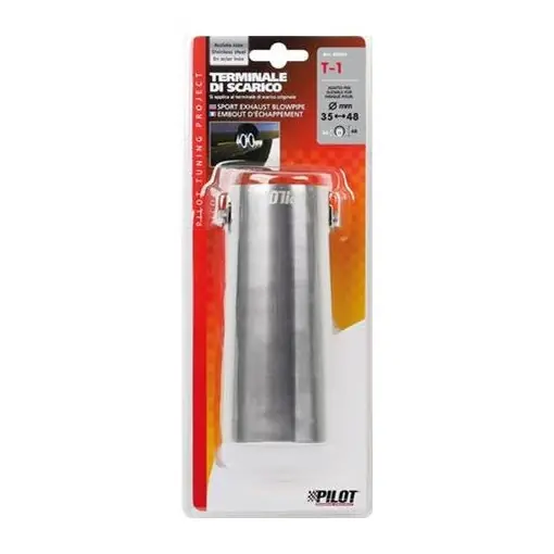 Teava toba de esapament T-1, 35-62mm, Lampa Plată securizată