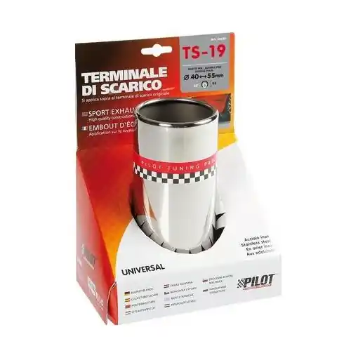 Promoție Teava toba de esapament TS-19, 40-55mm, Lampa