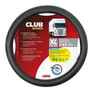 Preț redus Husa volan Lampa Club Premium, 49/51 cm, Negru
