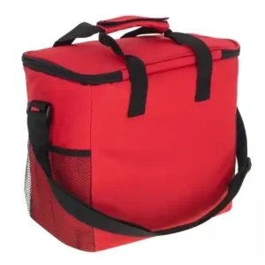 Geanta termoizolanta pentru picnic sau plaja, capacitate 16l, culoare Rosie Ofertă limitată