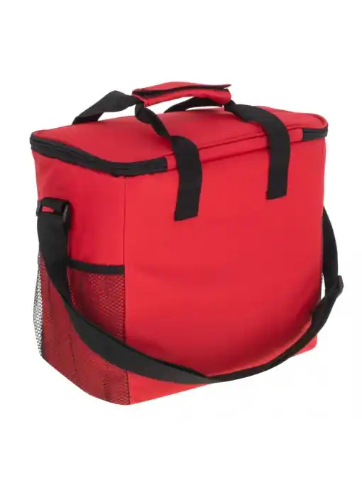 Geanta termoizolanta pentru picnic sau plaja, capacitate 16l, culoare Rosie Ofertă limitată