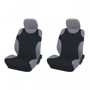 Huse auto tip maiou fata negru 2 buc Reducere