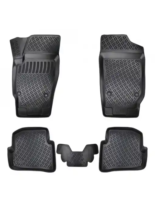 Set Covorase Auto Cauciuc Umbrella Pentru Skoda Fabia Iii 2015-2021 Popular