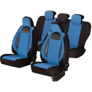 Set huse scaun Racing Albastru - Umbrella Livrare gratuită