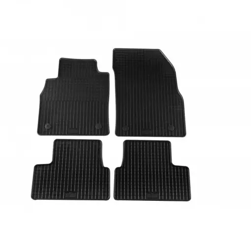 Set 4 covorase auto din cauciuc PETEX, negru, compatibil cu Opel Astra J 11/2009-08/2015, Astra J Sports Tourer 11/2010-03/2016, Astra J GTC 11/2011, Reduceri