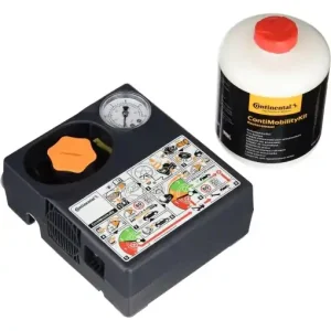 Kit reparatie anvelope Continental, compresor + lichid 450ml Discount