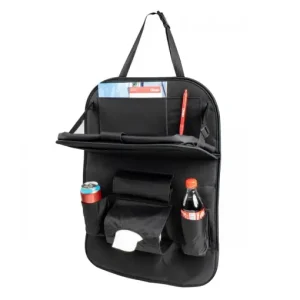 Reducere de preț Organizator auto cu masa rabatabila, montaj pe spatarul scaunului