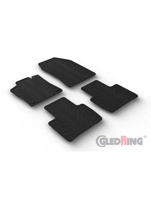 Set 4 covorase cauciuc dedicate CITROEN C5 X HB 09.2022 (automatic) /rub Expediere rapidă